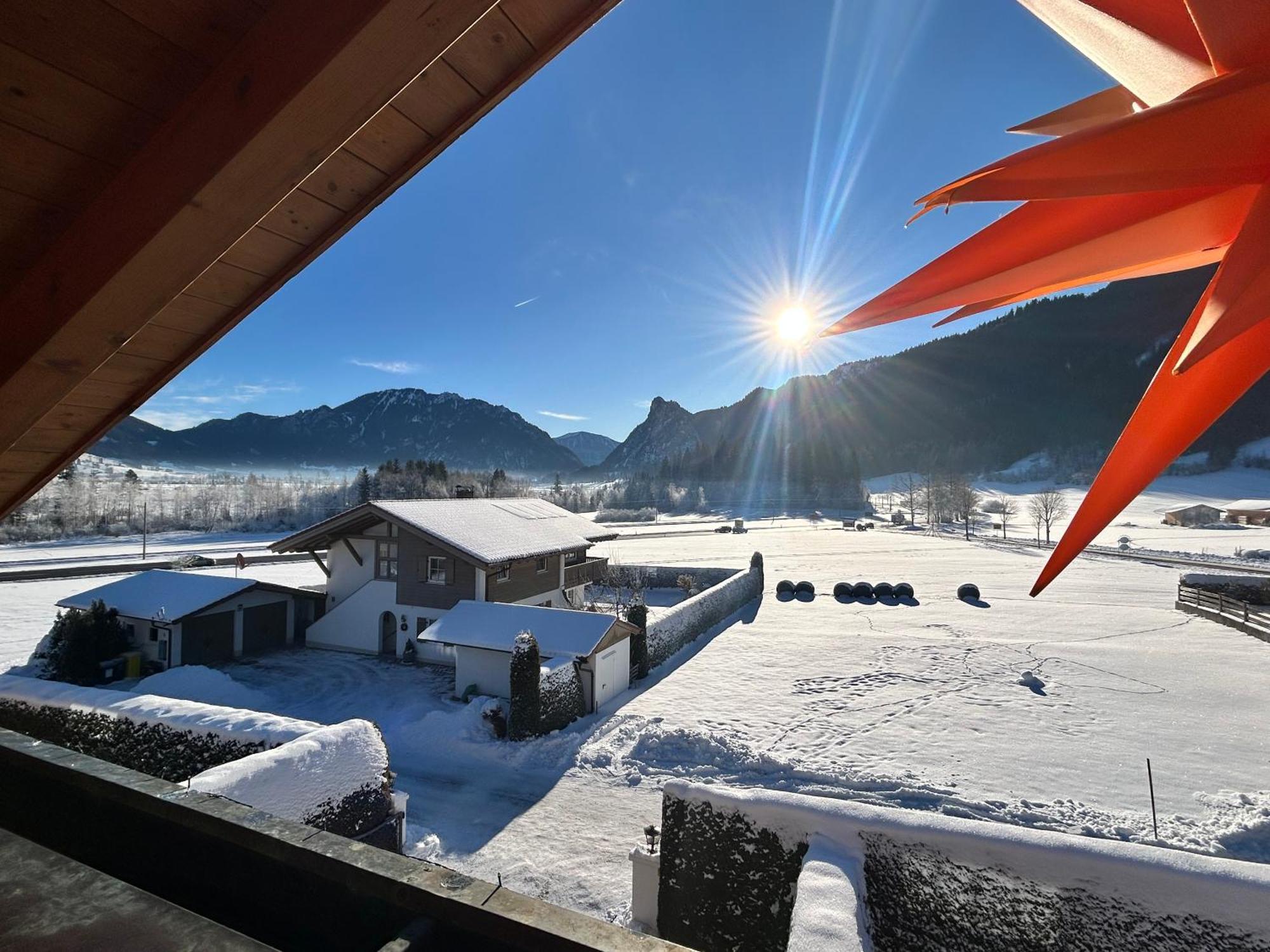 Ferienwohnung Mit Bergblick Unterammergau Exterior photo